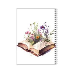 دفتر مشق 100 برگ بامبیلیپ طرح کتاب و گل کد 2069807