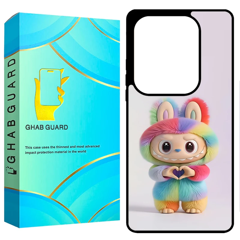 کاور قاب گارد طرح لبوبو مدل GCHPN13P مناسب برای گوشی موبایل شیائومی Redmi Note 13 Pro 4G / Poco M6 Pro 4G