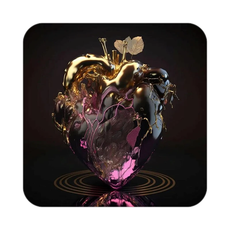 زیر لیوانی کاکتی مدل عاشقانه کد mp11591