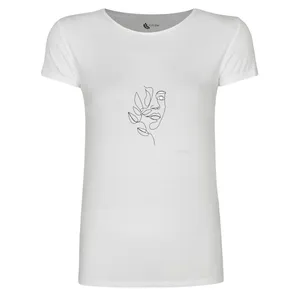 تی شرت آستین کوتاه زنانه مدل صورت