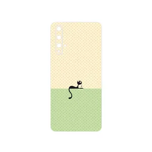 MAHOOT Minimal Internet Cat Icon Cover Sticker for Huawei Nova 5T