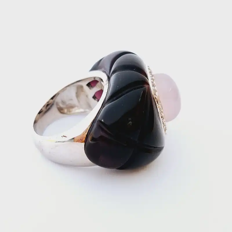 انگشتر نقره زنانه مدل PiArte R102-45