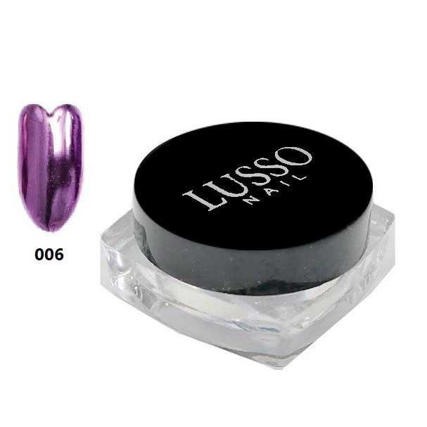 پودر کروم ناخن لوسو مدل Cr کد 06
