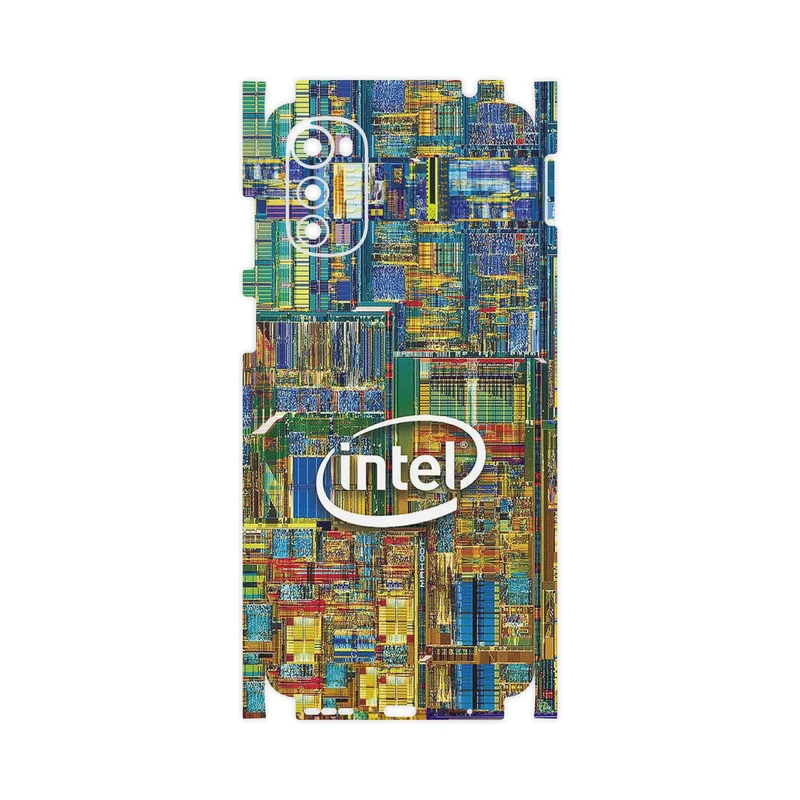 برچسب پوششی ماهوت مدل Intel-FullSkin مناسب برای گوشی موبایل موتورولا Moto E32s