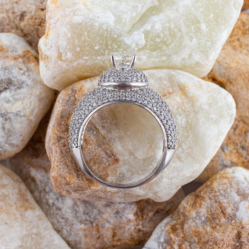 انگشتر نقره زنانه مدل AMT_R108 انگشتر نقره زنانه مدل AMT_R108