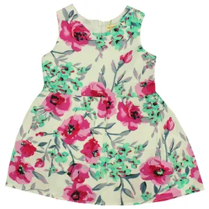 پیراهن دخترانه مدل گلدار کد 41