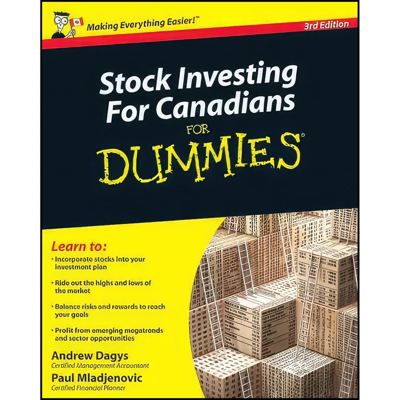 کتاب Stock Investing For Canadians For Dummies اثر Andrew Dagys and Paul Mladjenovic انتشارات For Dummies