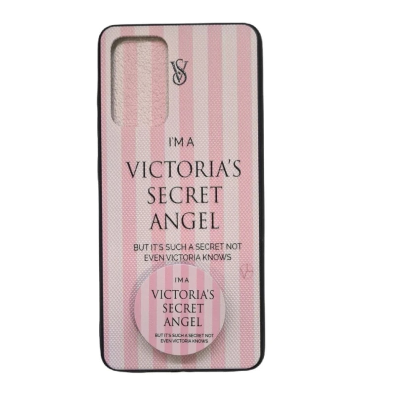 کاور مدل دخترانه کد 591 مناسب برای گوشی موبایل سامسونگ Galaxy A52 به همراه پاپ سوکت