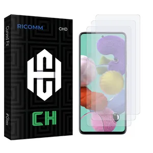 Ricomm CH Glass Screen Protector For Samsung Galaxy S21 FE Pack Of 3