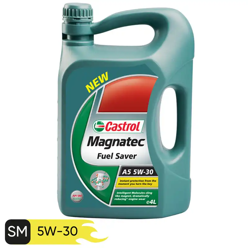 روغن موتور خودرو کاسترول مدل Magnatec Fuel Saver ظرفیت 4 لیتری 5W30