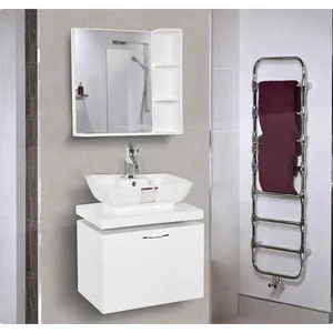 ست کابینت روشویی کاسپین مدل ایدل به همراه آینه 