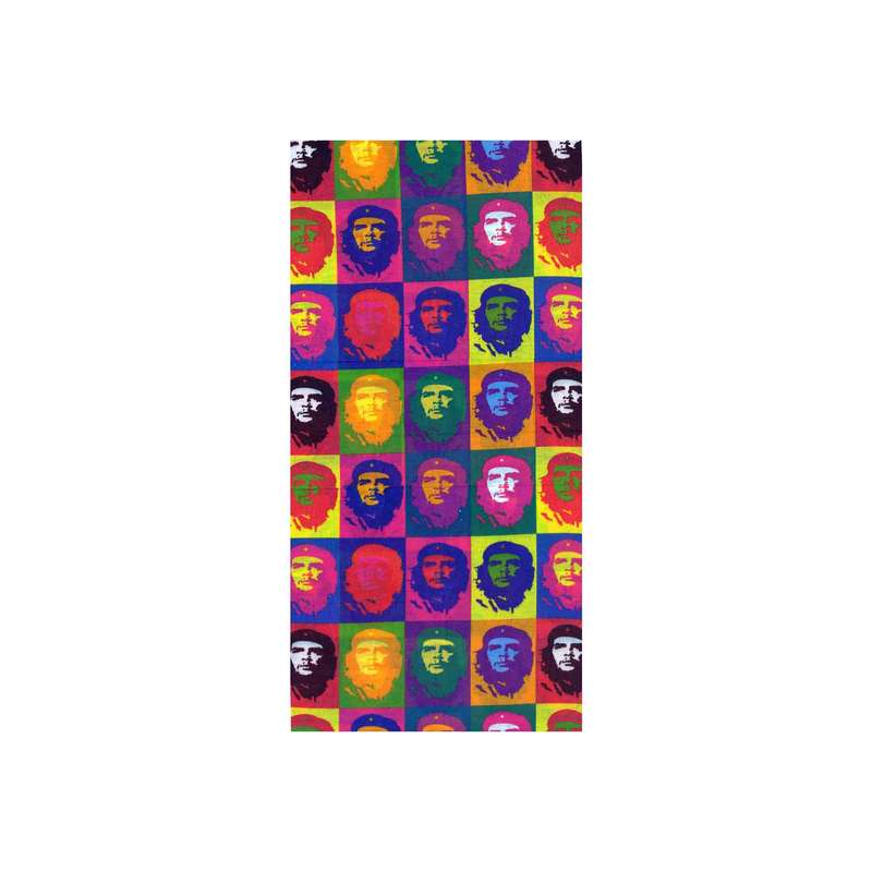 دستمال سر و گردن مدل پاپ آرت چگوآرا