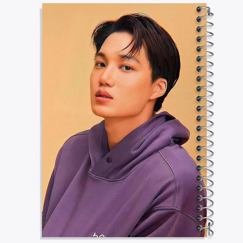 دفتر نت موسیقی 50 برگ خندالو مدل کای گروه اکسو EXO کد 13406