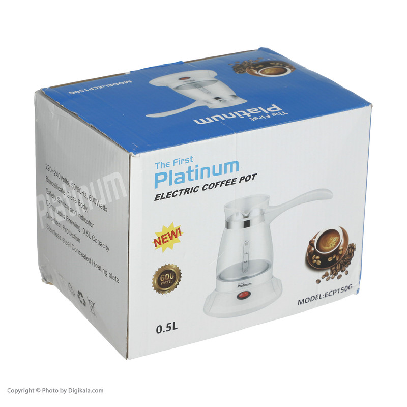 قهوه ساز پلاتینیوم مدل ECP150G
