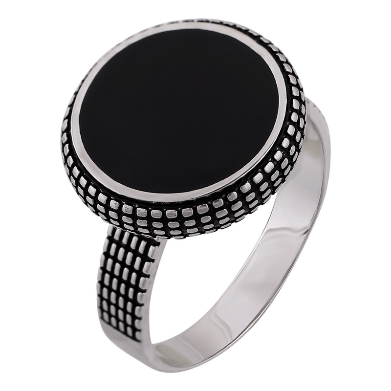 انگشتر نقره مردانه کد R3190