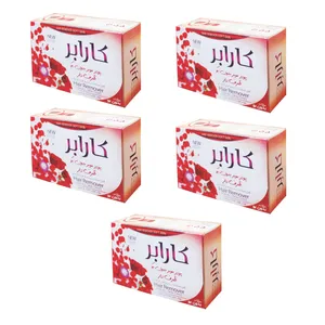 پودر موبر کارابر مدل رز وزن 50 گرم مجموعه 5 عددی