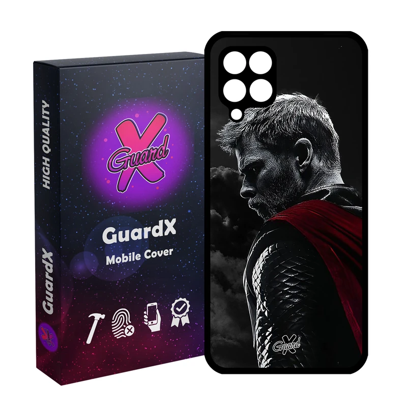 کاور گارد ایکس طرح Thor مدل Glass10417 مناسب برای گوشی موبایل سامسونگ Galaxy A12/M12/F12