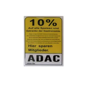  برچسب خودرو مدل ADAC10% کد 100