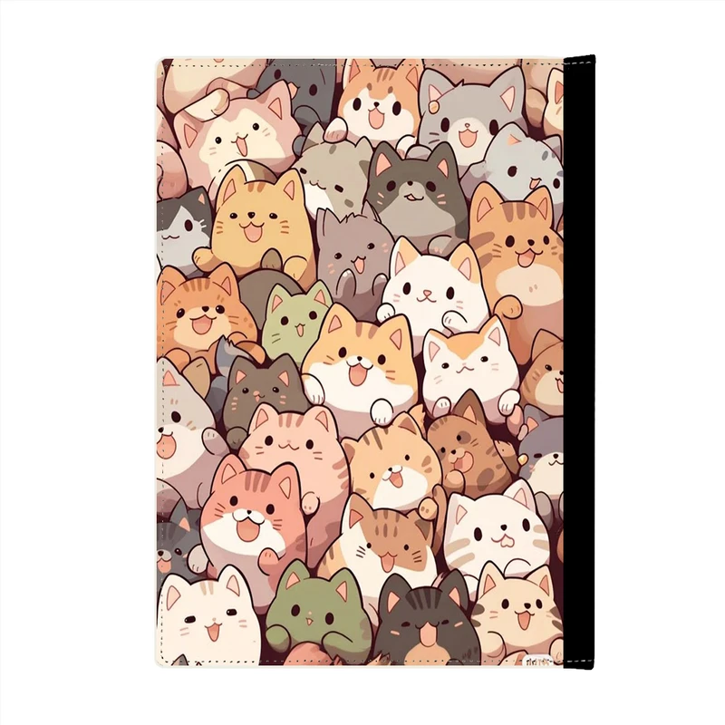 کلاسور پاد آفرین مدل فانتزی طرح گربه کیوت و بامزه کد p823