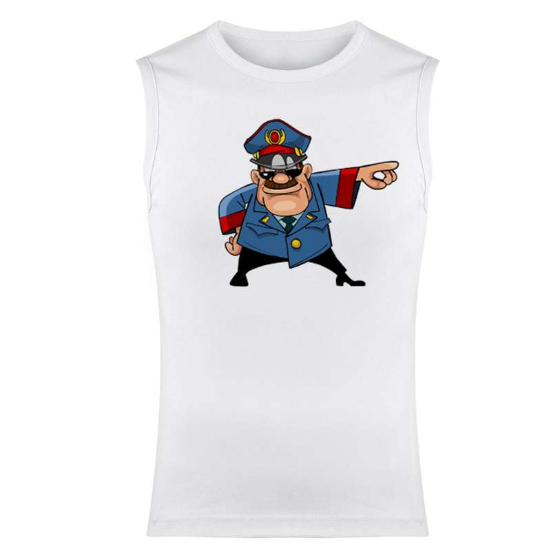 تاپ مردانه مدل  167 رنگ سفید