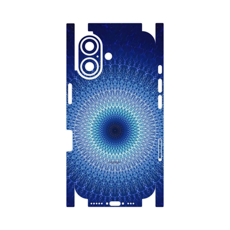 برچسب پوششی ماهوت مدل Mandala Design 3-FullSkin مناسب برای گوشی موبایل اپل iPhone 16