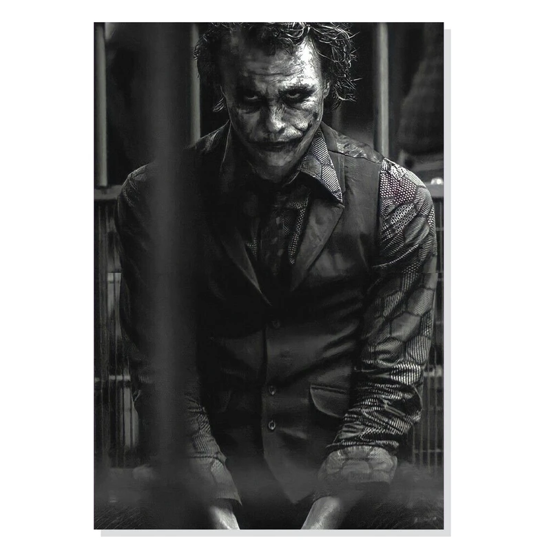 تابلو شاسی طرح فیلم بتمن شوالیه تاریکی جوکر Dark Knight Joker مدل M0485