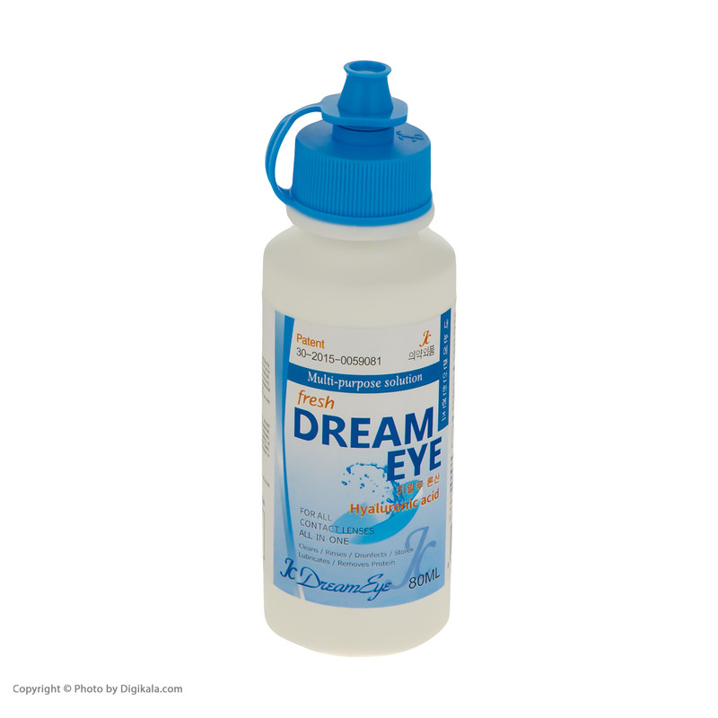 محلول شستشوی لنز دیریم آی مدل 002 حجم 80 میلی لیتر