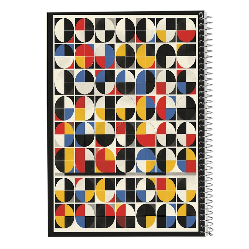 دفتر ژورنال نویسی 50 برگ مدوپد مدل نقطه ای طرح فانتزی کد DF13761