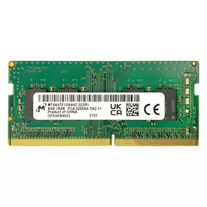 رم لپ تاپ DDR4 تک کاناله 3200 مگاهرتز CL22 میکرون مدل MTA8ATF1G64HZ ظرفیت 8 گیگابایت