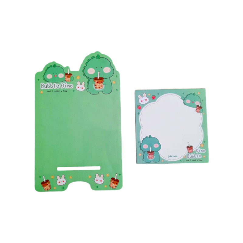 کاغذ یادداشت طرح دایناسور کد 18 به همراه پایه نگهدارنده