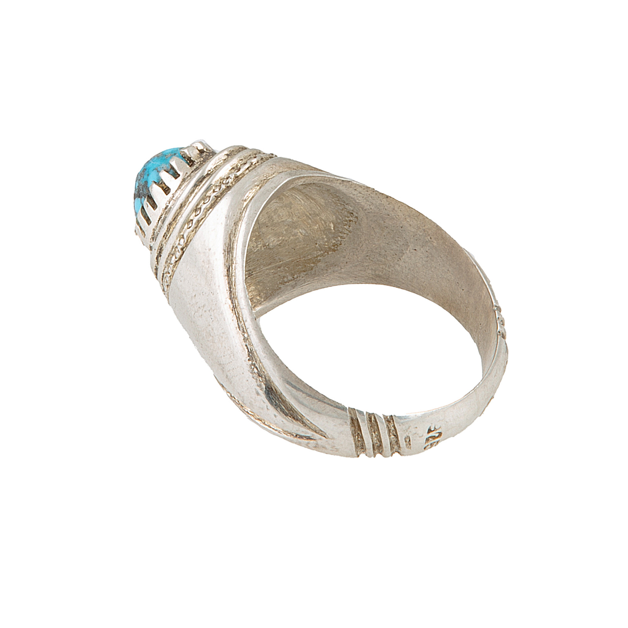 انگشتر نقره مردانه مدل 141495 انگشتر نقره مردانه مدل 141495