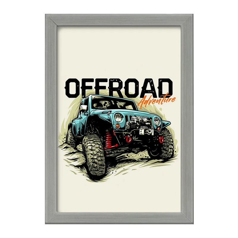 تابلو خندالو طرح آفرود Off Road کد 26306