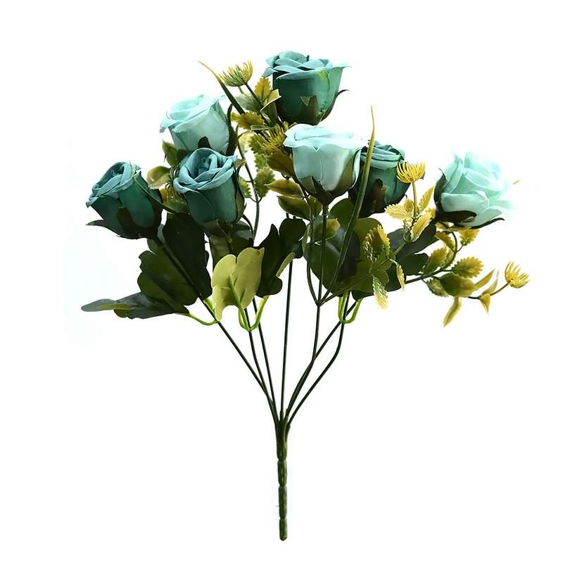 گل مصنوعی مدل بوته گل رز