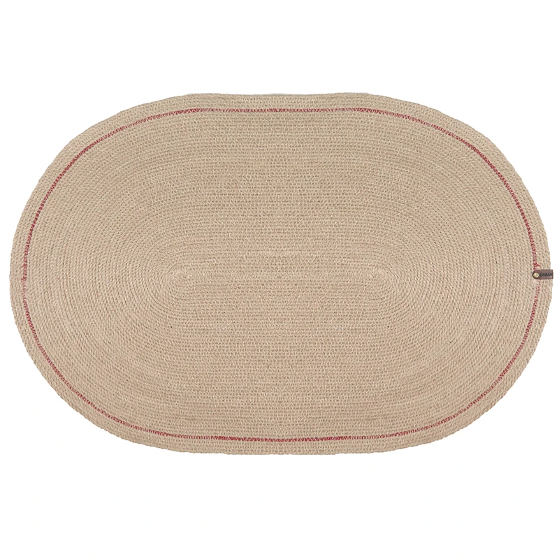 پادری مدل کنفی بیضی سایز 64×43 سانتی متر