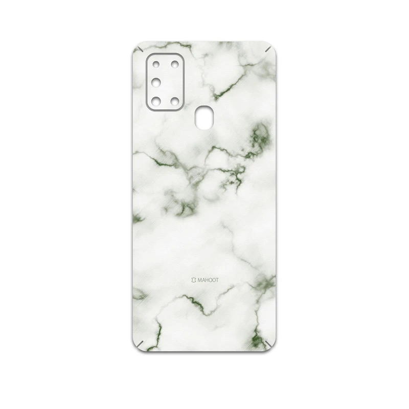 برچسب پوششی ماهوت مدل Blanco-Smoke-Marble مناسب برای گوشی موبایل سامسونگ Galaxy A21s