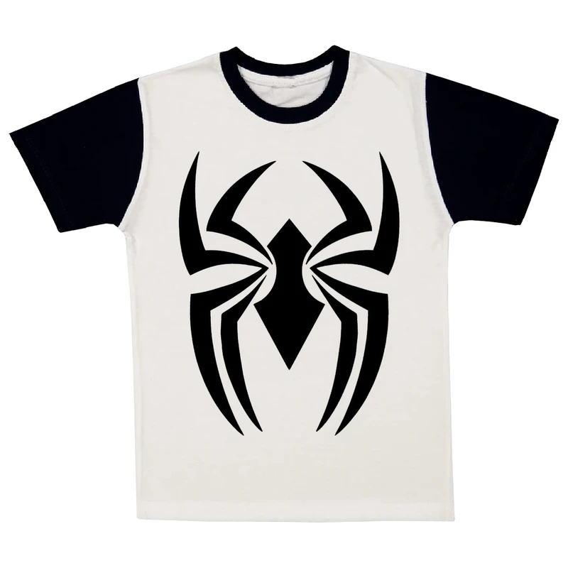 تی شرت آستین کوتاه پسرانه مدل عنکبوت A75