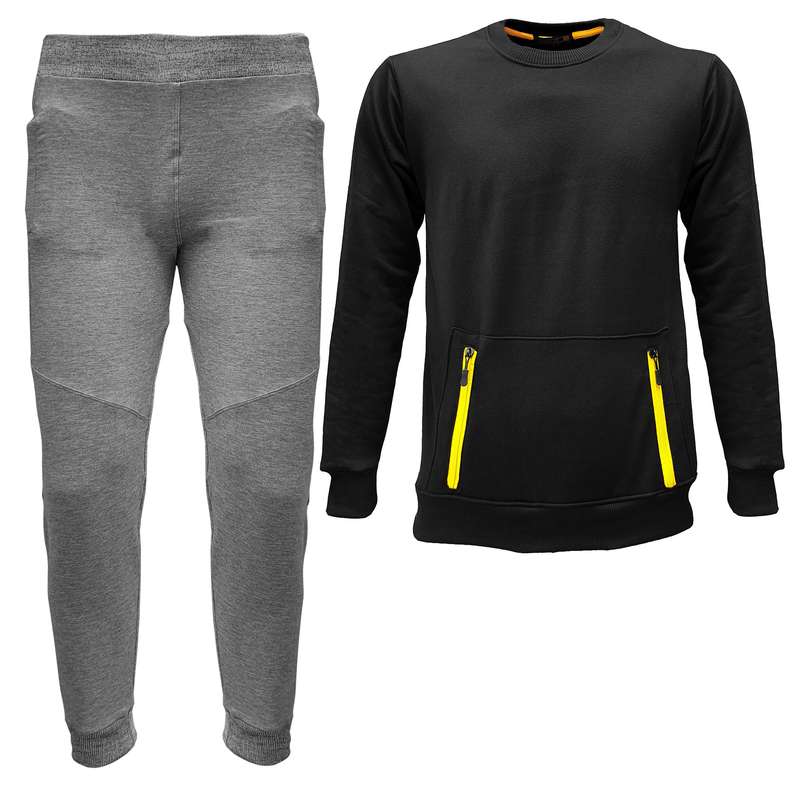 ست سویشرت و شلوار مردانه مدل 04009133 رنگ مشکی