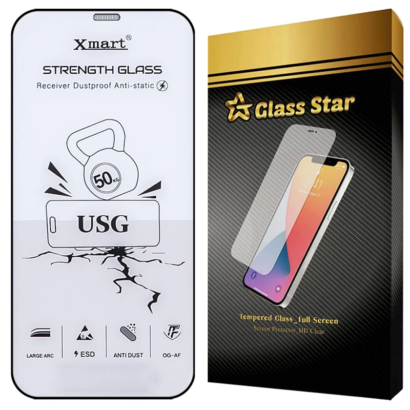 محافظ صفحه نمایش گلس استار مدل XMTG مناسب برای گوشی موبایل اپل iPhone 12 Pro / IPhone 12 