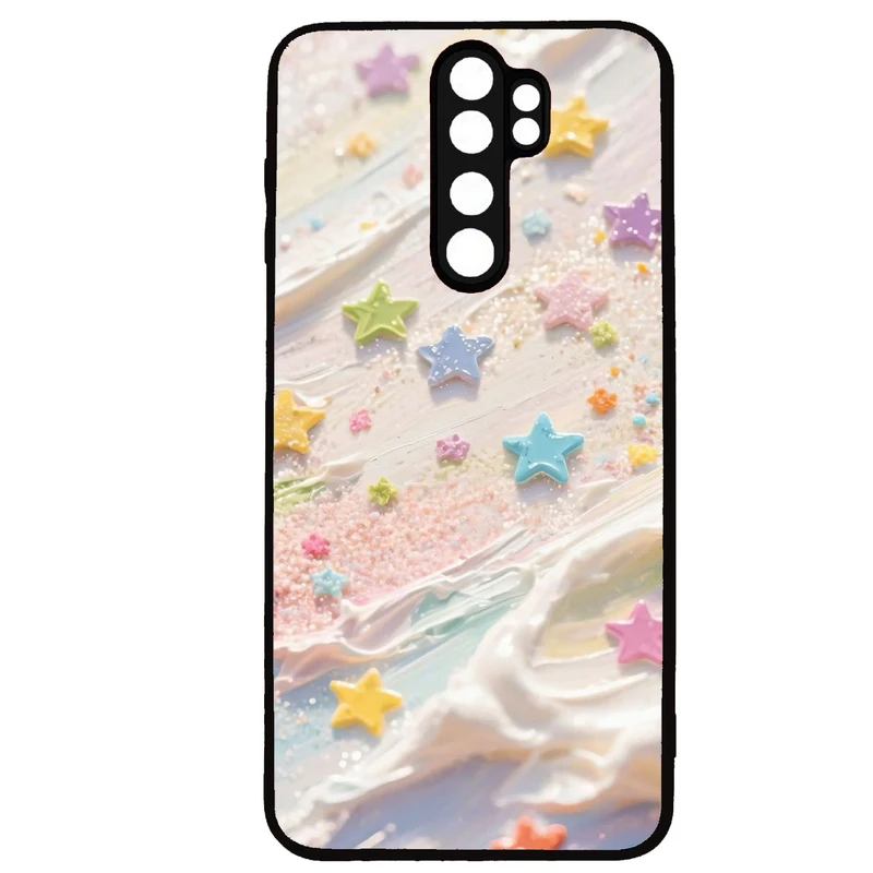 کاور قاب گارد گوشی طرح دخترانه کد 18 - TPU مناسب برای گوشی موبایل  شیائومی Redmi Note 8 pro