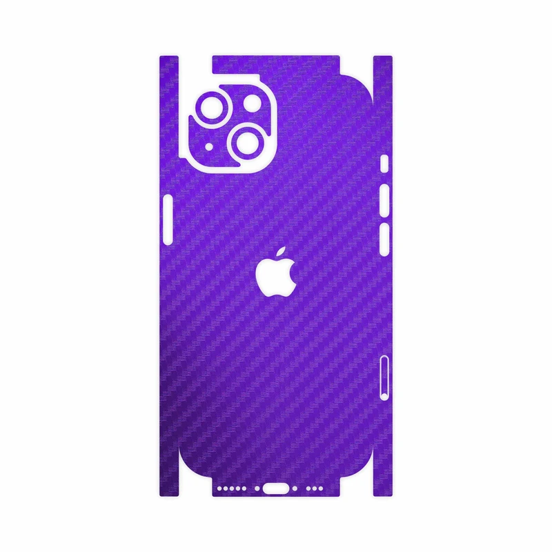 برچسب پوششی ماهوت مدل Purple-Fiber-FullSkin مناسب برای گوشی موبایل اپل iPhone 15