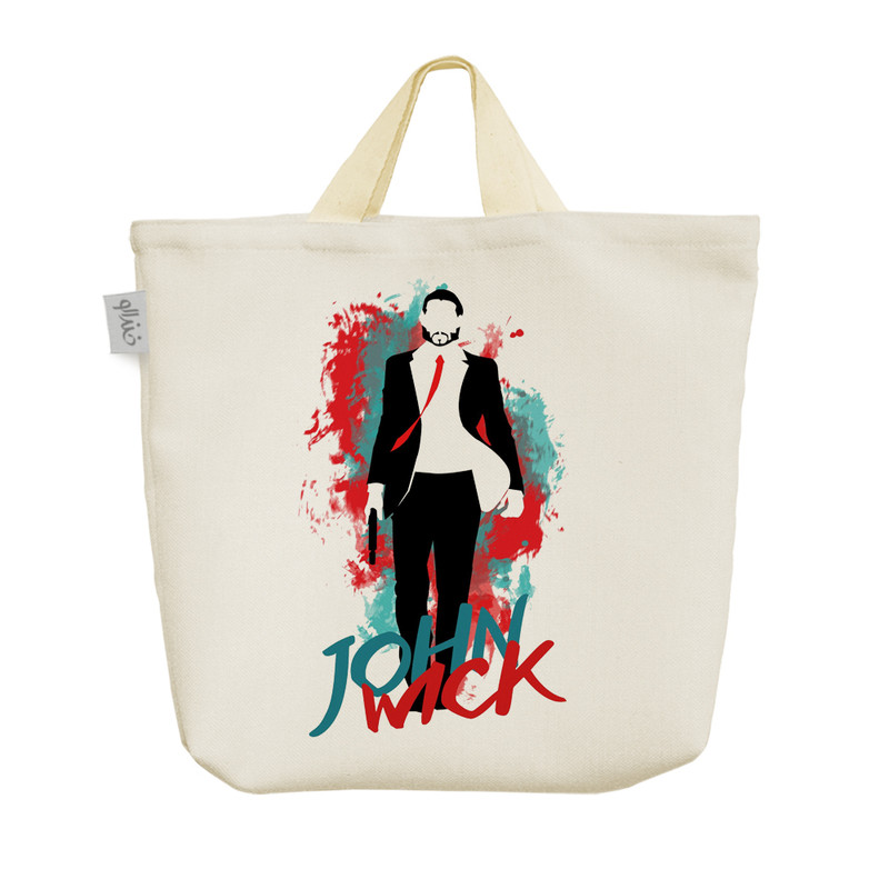 ساک خرید خندالو مدل John Wick کد 5010