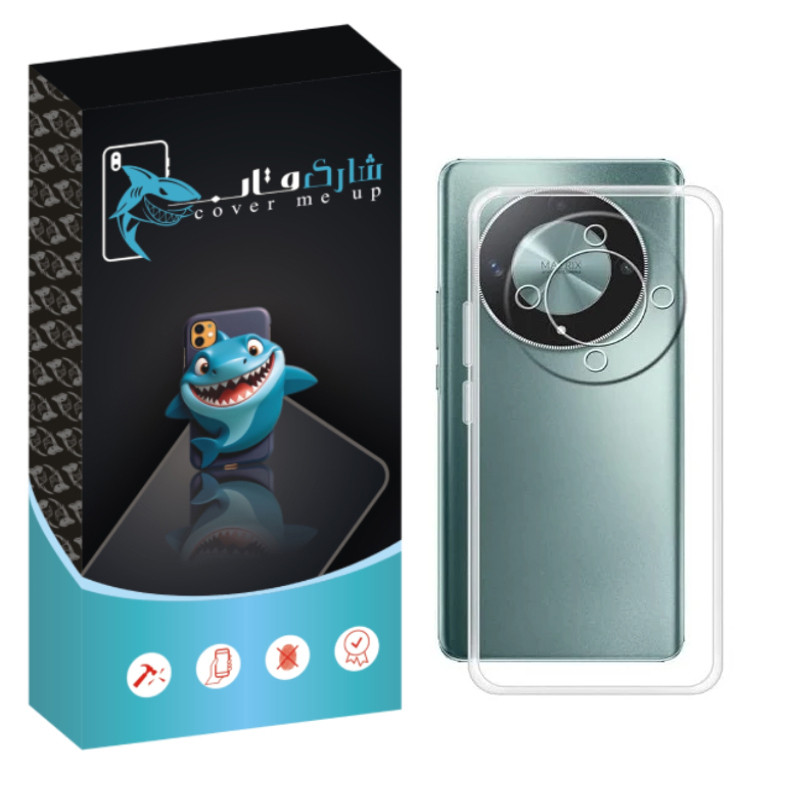 کاور شارک قاب مدل Crystal مناسب برای گوشی موبایل آنر X9d