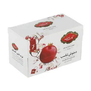دمنوش گیاهی مخلوط انار تناسب گلستان بسته 20 عددی