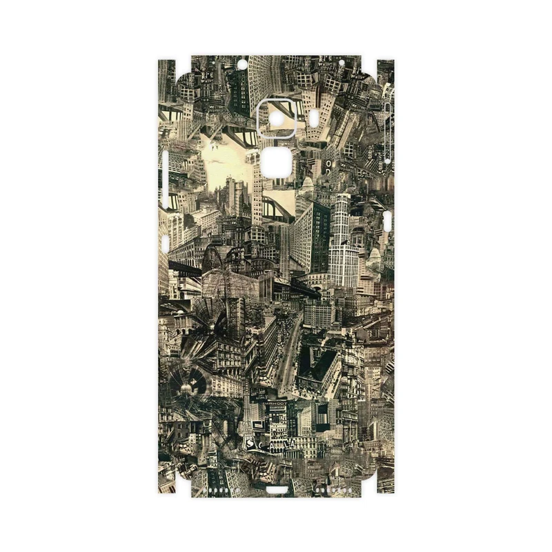 برچسب پوششی ماهوت مدل Collage of Skyscraper-FullSkin مناسب برای گوشی موبایل آنر 7