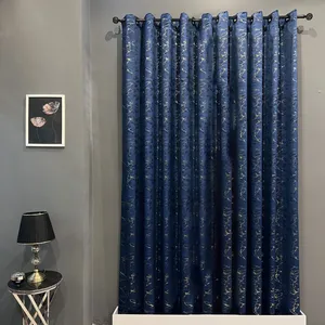 پرده مدل پانچی مخمل طلا کوب کد k24 سایز 140x275 سانتی متر