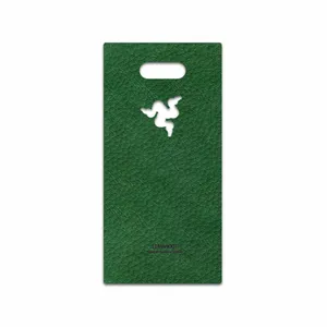 MAHOOT Green-Leather Cover Sticker for Razer Phone 2