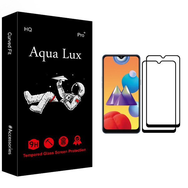 محافظ صفحه نمایش آکوا لاکس مدل +Pro مناسب برای گوشی موبایل سامسونگ Galaxy M01s بسته دو عددی