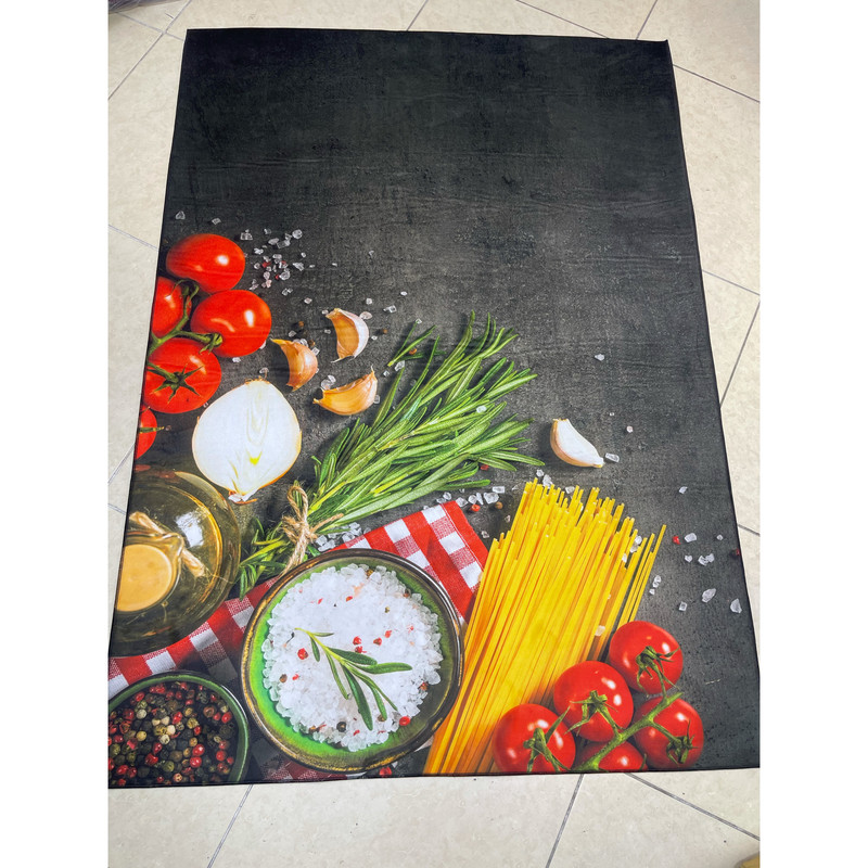 فرش پارچه ای مدل اشپزخانه طرح فرشینه