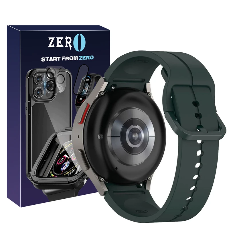 بند زیرو مدل Silic ORG AC-ZR مناسب برای ساعت هوشمند سامسونگ Galaxy Watch 5 Pro 45mm