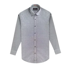 پیراهن آستین بلند مردانه کروم مدل 2220101